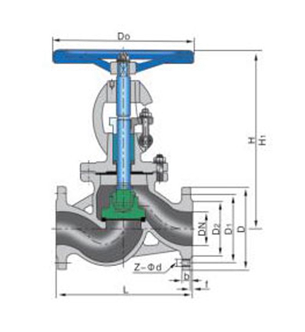 J41N型截止閥 J41N型截止閥